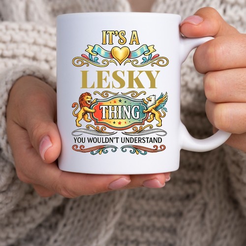 Lesky thing 11oz tazza - a,