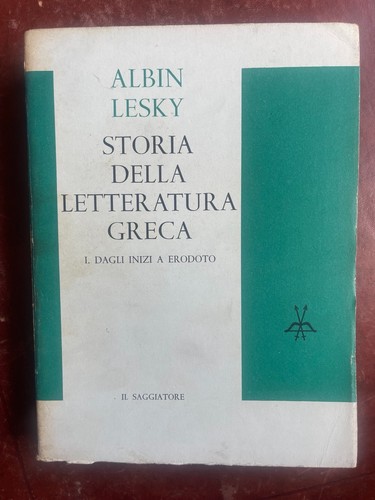 Albin lesky storia della - albin,