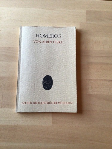 Albin lesky homeros - albin,