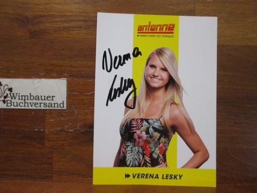 Autografo originale verena - autografo,